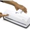 Rapesco ALU 40 4 Hole Punch, Capacity 40 Sheets, White