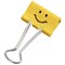 Rapesco Emoji Foldback Clip 32mm Yellow (Pack of 20)