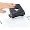Rapesco Germ-Savvy 827-P 2 Hole Punch, Capacity 30 Sheets, Black