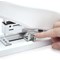 Rapesco ECO HD-100 Half Strip Stapler, Capacity 100 Sheets, White