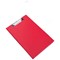 Rapesco Foldover Clipboard, Foolscap, Red