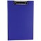 Rapesco Foldover Clipboard, Foolscap, Blue Rapesco Foldover Clipboard, Foolscap, Blue