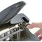 Rapesco 95 Adjustable 2, 3 and 4 Hole Punch, Capacity 32 Sheets, Silver and Black