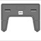 Rapesco 95 Adjustable 2, 3 and 4 Hole Punch, Capacity 32 Sheets, Silver and Black