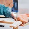 Rapesco Germ-Savvy Antibacterial Cordless Screwdriver, 3.6V, Blue
