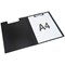 Rapesco Germ-Savvy Antibacterial Clipboard, A4, Black, Pack of 4