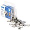 Rapesco Supaclip 60 Refill Clips, Stainless Steel, Pack of 100