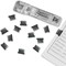Rapesco Supaclip 40 Dispenser with 25 Clips - Stainless Steel