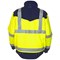 Hydrowear Furth High Visibility Simply No Sweat Pilot Two Tone Jacket, Saturn Yellow & Navy Blue, Small