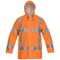 Hydrowear Neer Multi Hydrosoft Flame Retardant Anti-Static High Visibility Waterproof Parka, Orange, Medium