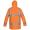 Hydrowear Neer Multi Hydrosoft Flame Retardant Anti-Static High Visibility Waterproof Parka, Orange, Small