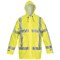 Hydrowear Neer Multi Hydrosoft Flame Retardant Anti-Static High Visibility Waterproof Parka, Saturn Yellow, Small