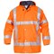 Hydrowear Uitdam Simply No Sweat High Visibility Waterproof Jacket, Orange, Large