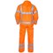 Hydrowear Ureterp Simply No Sweat High Visibility Waterproof Coveralls, Orange, 2XL