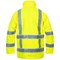 Hydrowear Italie High Visibility Glow In dark Parka, Saturn Yellow, Medium