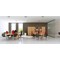 Impulse Extra Tall Bookcase, 4 Shelves, 2000mm High, Beech