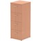 Impulse Foolscap Filing Cabinet, 4 Drawer, Beech