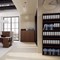 Impulse Extra Tall Bookcase, 4 Shelves, 2000mm High, Walnut