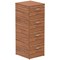 Impulse Foolscap Filing Cabinet, 4 Drawer, Walnut