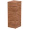 Impulse Foolscap Filing Cabinet, 4 Drawer, Walnut