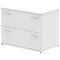 Impulse 2-Drawer Side Filer - White