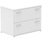 Impulse 2-Drawer Side Filer - White Impulse 2-Drawer Side Filer - White
