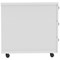 Impulse 3 Drawer Mobile Pedestal, White