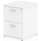 Impulse Foolscap Filing Cabinet, 2 Drawer, White