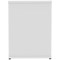 Impulse Filing Cabinet, 2 Drawer, White