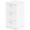 Impulse Foolscap Filing Cabinet, 3 Drawer, White