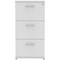 Impulse Foolscap Filing Cabinet, 3 Drawer, White