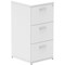 Impulse Foolscap Filing Cabinet, 3 Drawer, White