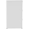 Impulse Foolscap Filing Cabinet, 3 Drawer, White