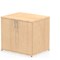 Impulse Desk High Cupboard, 1 Shelf, 730mm High, Maple