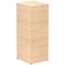 Impulse Filing Cabinet, 4 Drawer, Maple