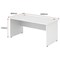 Impulse 1600mm Rectangular Desk, Panel End Leg, White Impulse 1600mm Rectangular Desk, Panel End Leg, White