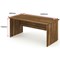 Impulse 1600mm Rectangular Desk, Panel End Leg, Walnut