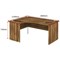 Impulse 1800mm Corner Desk, Left Hand, Panel End Leg, Walnut