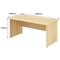 Impulse 1800mm Rectangular Desk, Panel End Leg, Maple