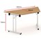 Impulse Trapezoidal Folding Table, 1600mm, Beech