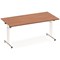 Impulse Rectangular Folding Table, 1600mm, Walnut