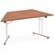 Impulse Trapezoidal Folding Table, 1600mm, Walnut