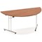 Impulse Semi-circular Folding Table, 1600mm, Walnut