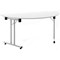 Impulse Semi-circular Folding Table, 1600mm, White