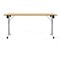 Impulse Rectangular Folding Table, 1800mm, Maple
