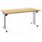 Impulse Rectangular Folding Meeting Table, 1800mm, Maple