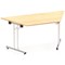 Impulse Trapezoidal Folding Table, 1600mm, Maple