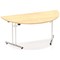 Impulse Semi-circular Folding Table, 1600mm, Maple
