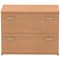 Impulse 2-Drawer Side Filer - Oak