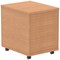Impulse 2 Drawer Mobile Pedestal, Oak